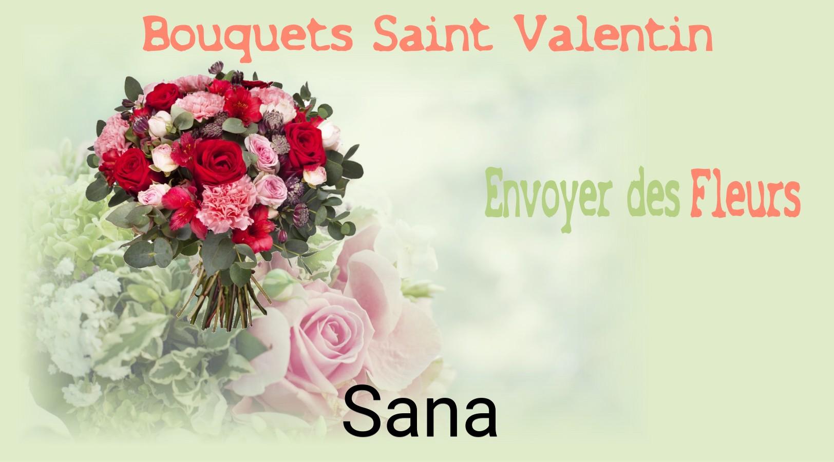 Roses de Saint-Valentin livrées à Sana
